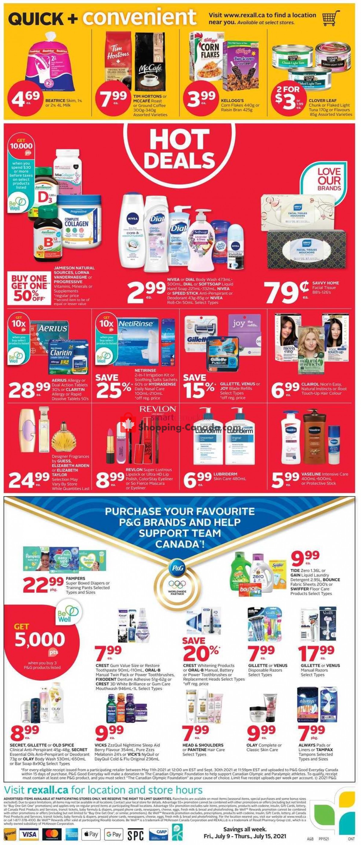 Rexall Drug Store flyer from Thursday September 9, 2021 to Wednesday September 15, 2021 - page 13