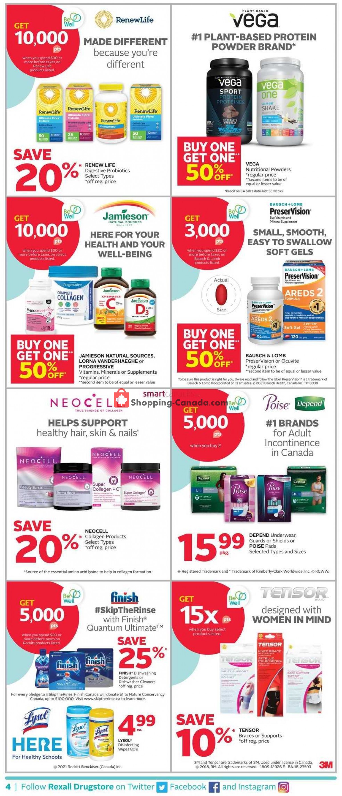 Rexall Drug Store flyer from Thursday September 9, 2021 to Wednesday September 15, 2021 - page 6