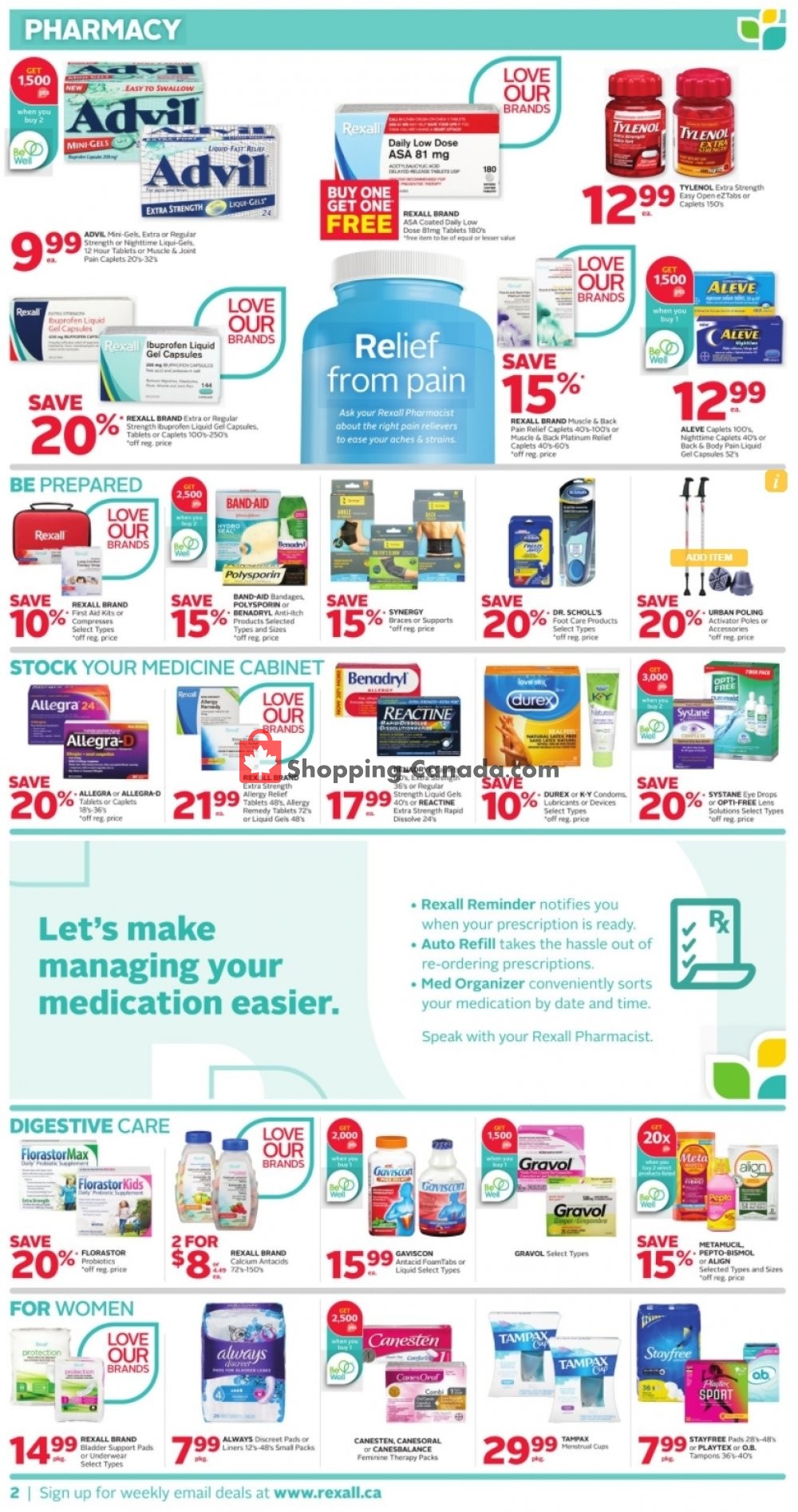 Rexall Drug Store flyer from Friday August 21, 2020 to Thursday August 27, 2020 - page 3
