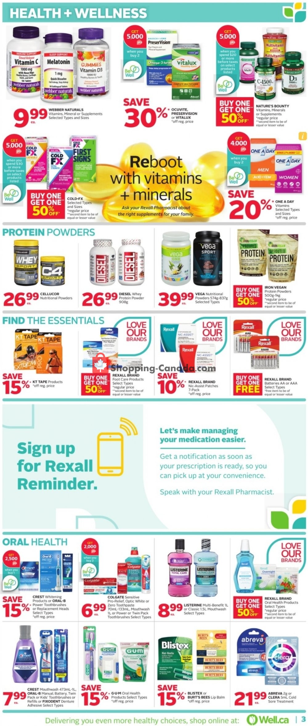 Rexall Drug Store flyer from Friday August 21, 2020 to Thursday August 27, 2020 - page 4
