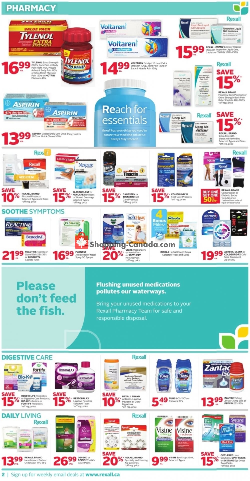 Rexall Drug Store flyer from Friday August 30, 2019 to Thursday September 5, 2019 - page 3