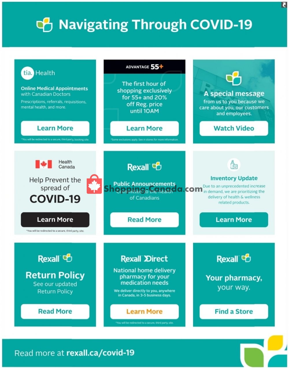 Rexall Drug Store flyer from Friday August 7, 2020 to Thursday August 13, 2020 - page 10