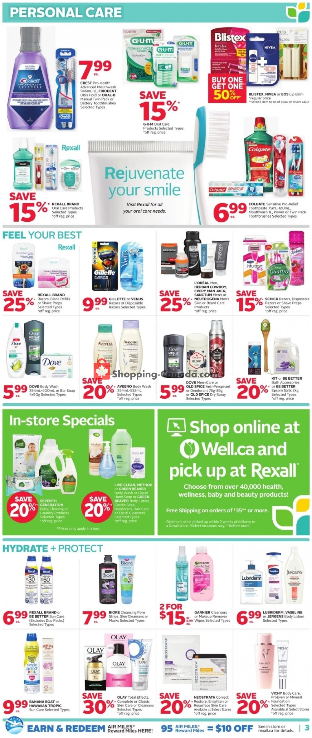 Rexall Drug Store flyer from Friday August 9, 2019 to Thursday August 15, 2019 - page 4