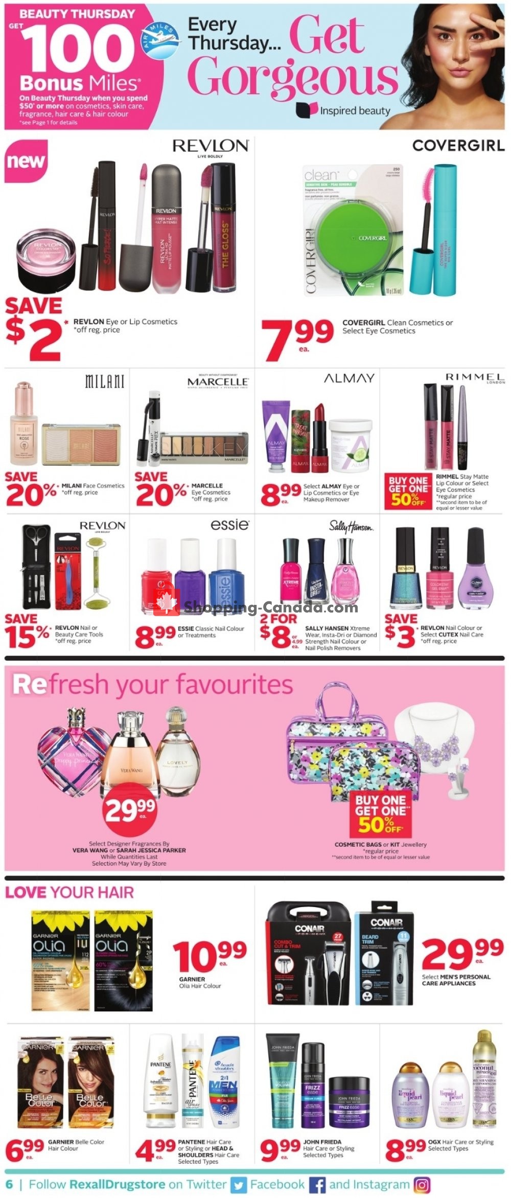 Rexall Drug Store flyer from Friday August 9, 2019 to Thursday August 15, 2019 - page 7