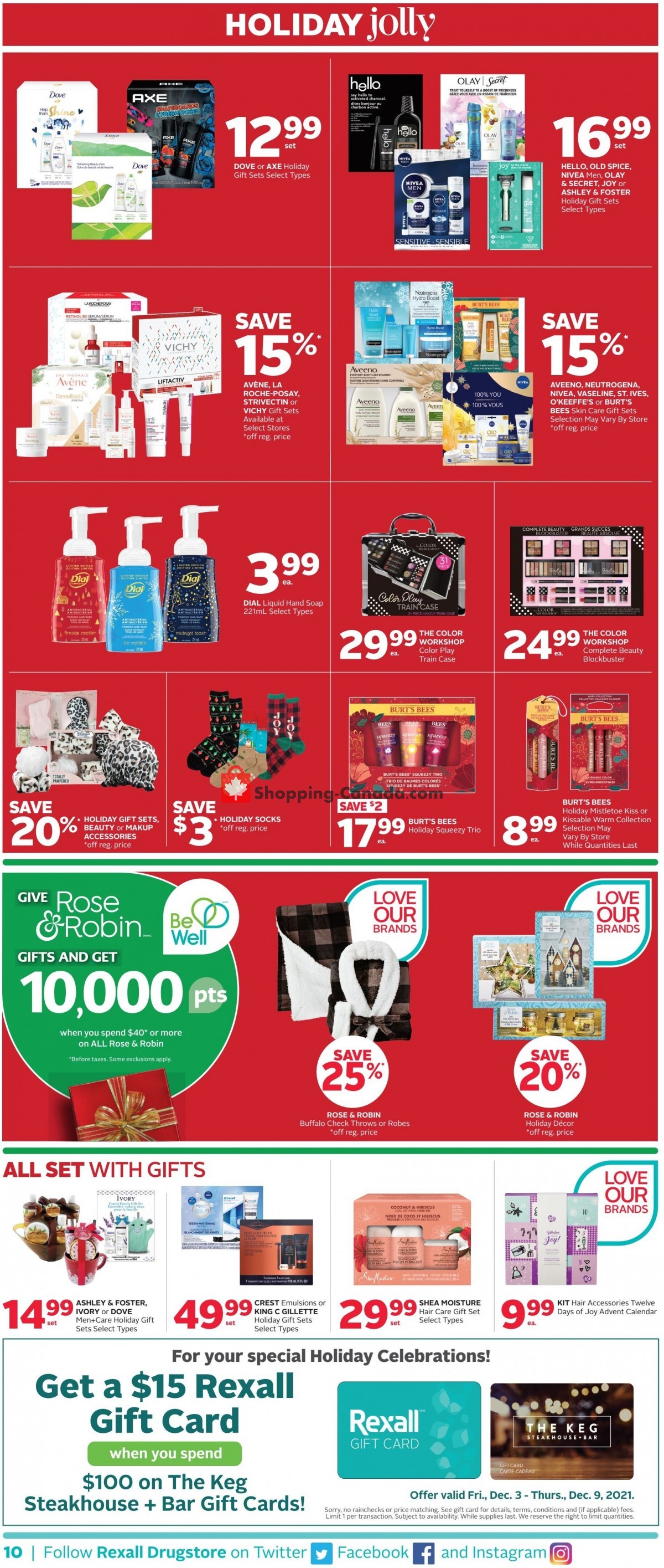 Rexall Drug Store flyer from Friday December 3, 2021 to Thursday December 9, 2021 - page 14