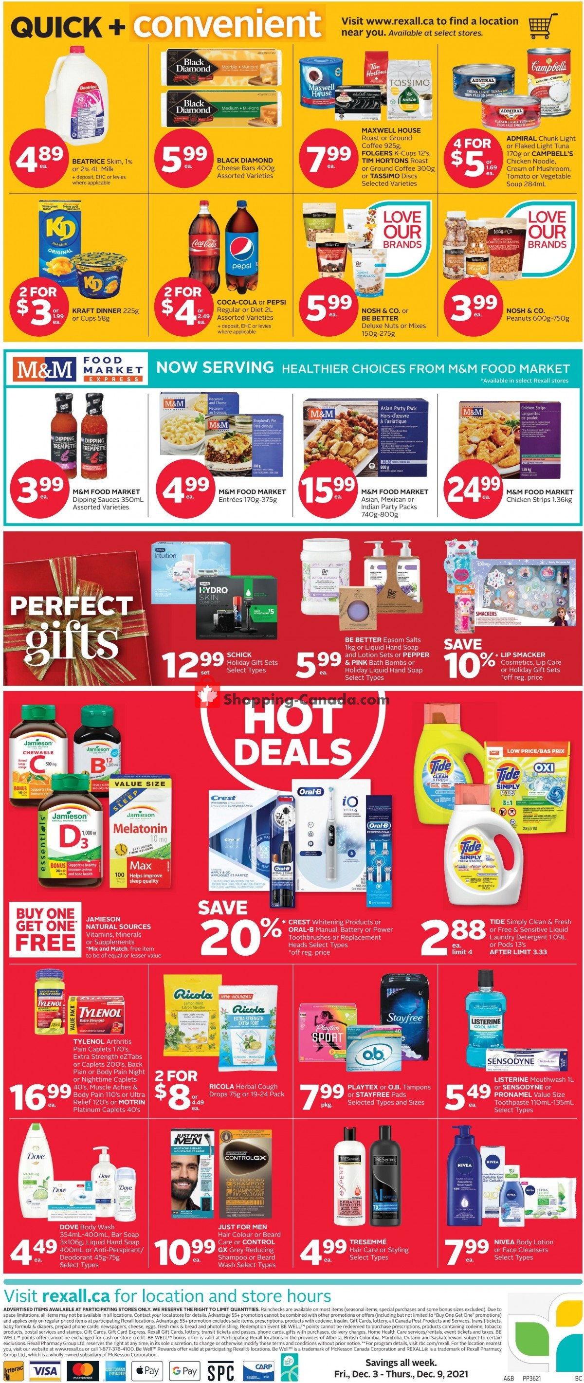 Rexall Drug Store flyer from Friday December 3, 2021 to Thursday December 9, 2021 - page 18