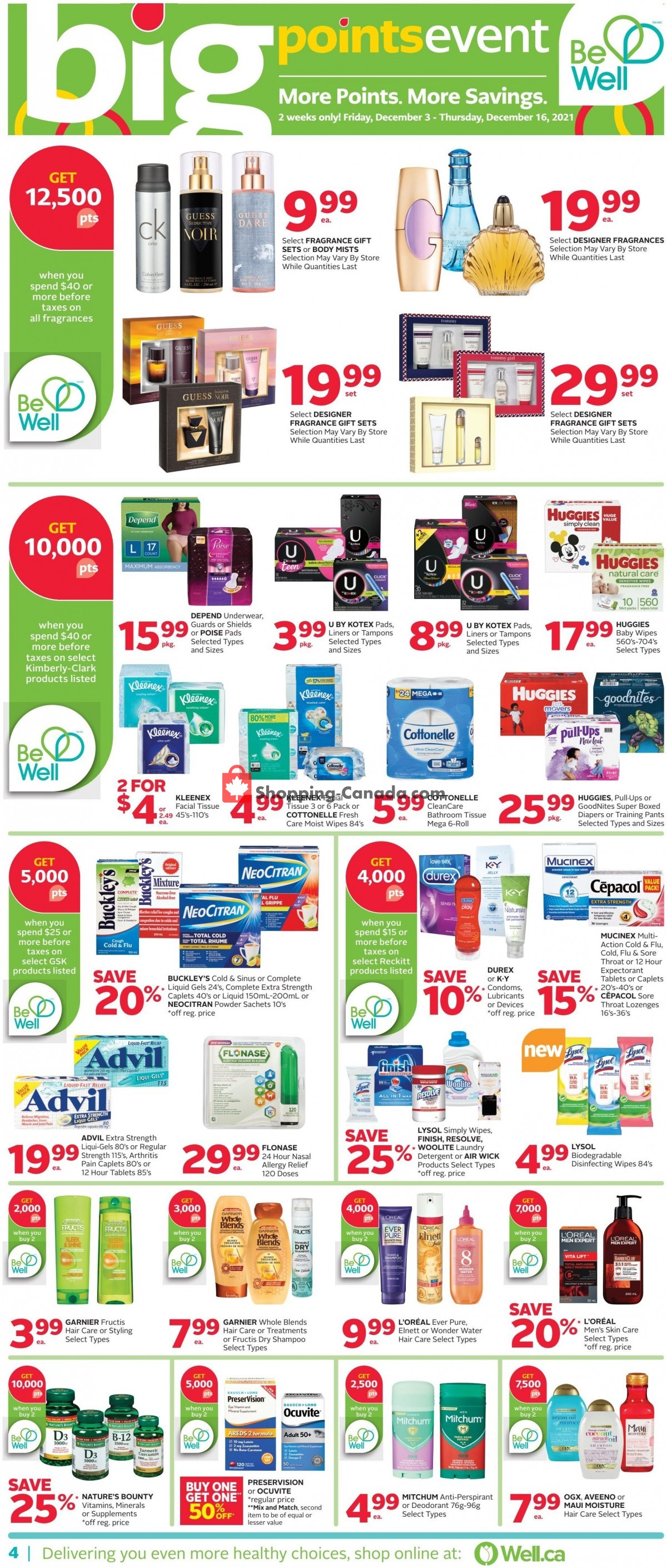 Rexall Drug Store flyer from Friday December 3, 2021 to Thursday December 9, 2021 - page 6