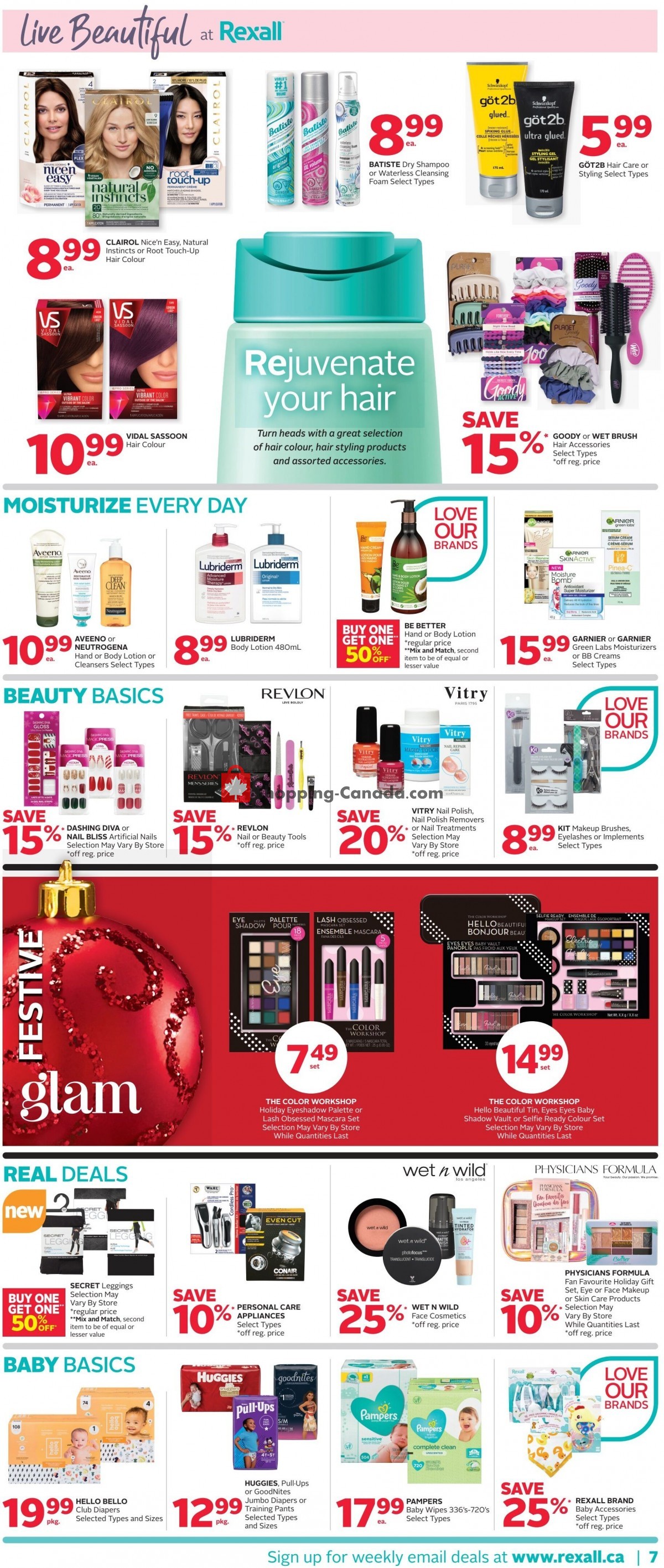 Rexall Drug Store flyer from Friday December 3, 2021 to Thursday December 9, 2021 - page 9