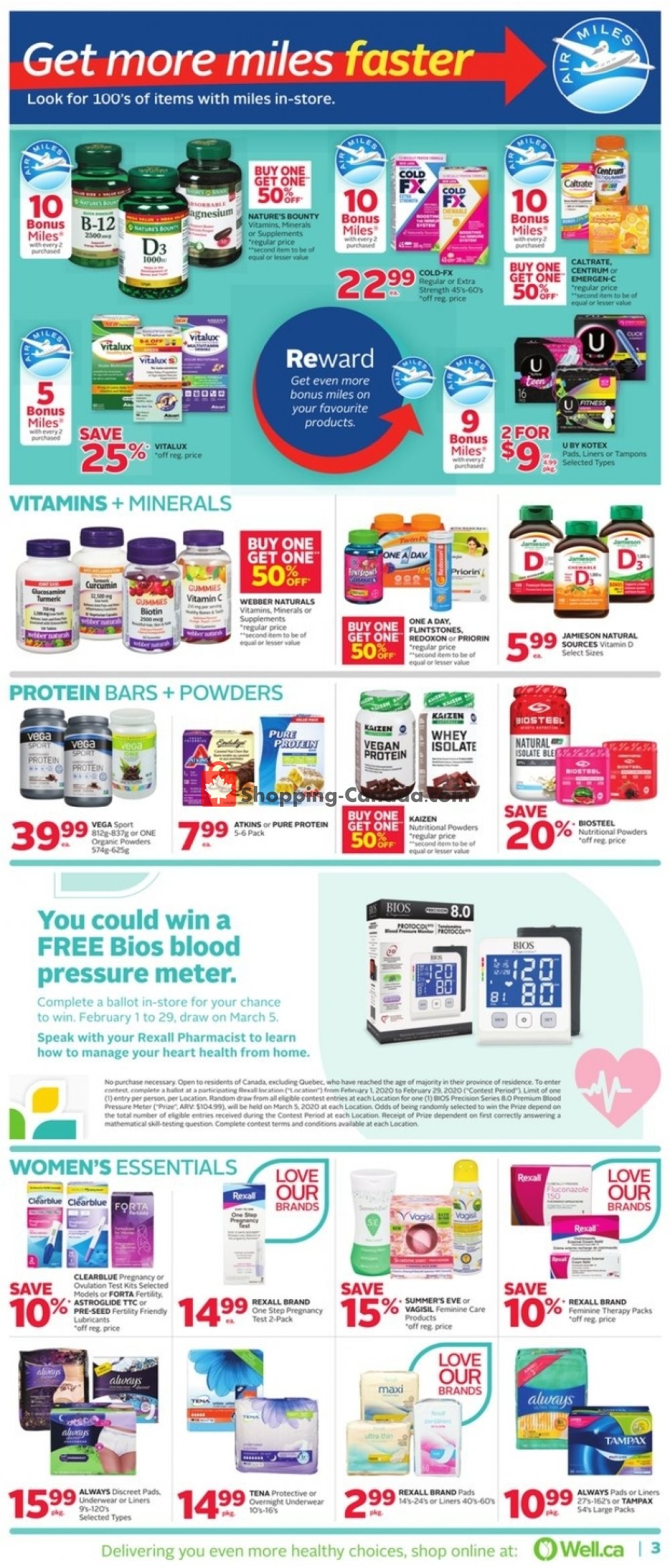 Rexall Drug Store flyer from Friday January 31, 2020 to Thursday February 6, 2020 - page 4