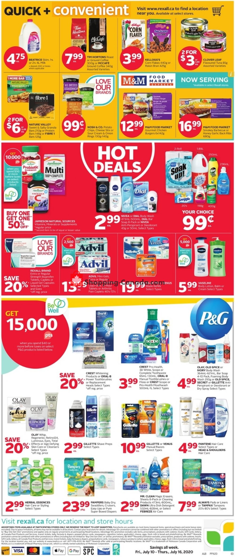 Rexall Drug Store flyer from Friday July 10, 2020 to Thursday July 16, 2020 - page 3