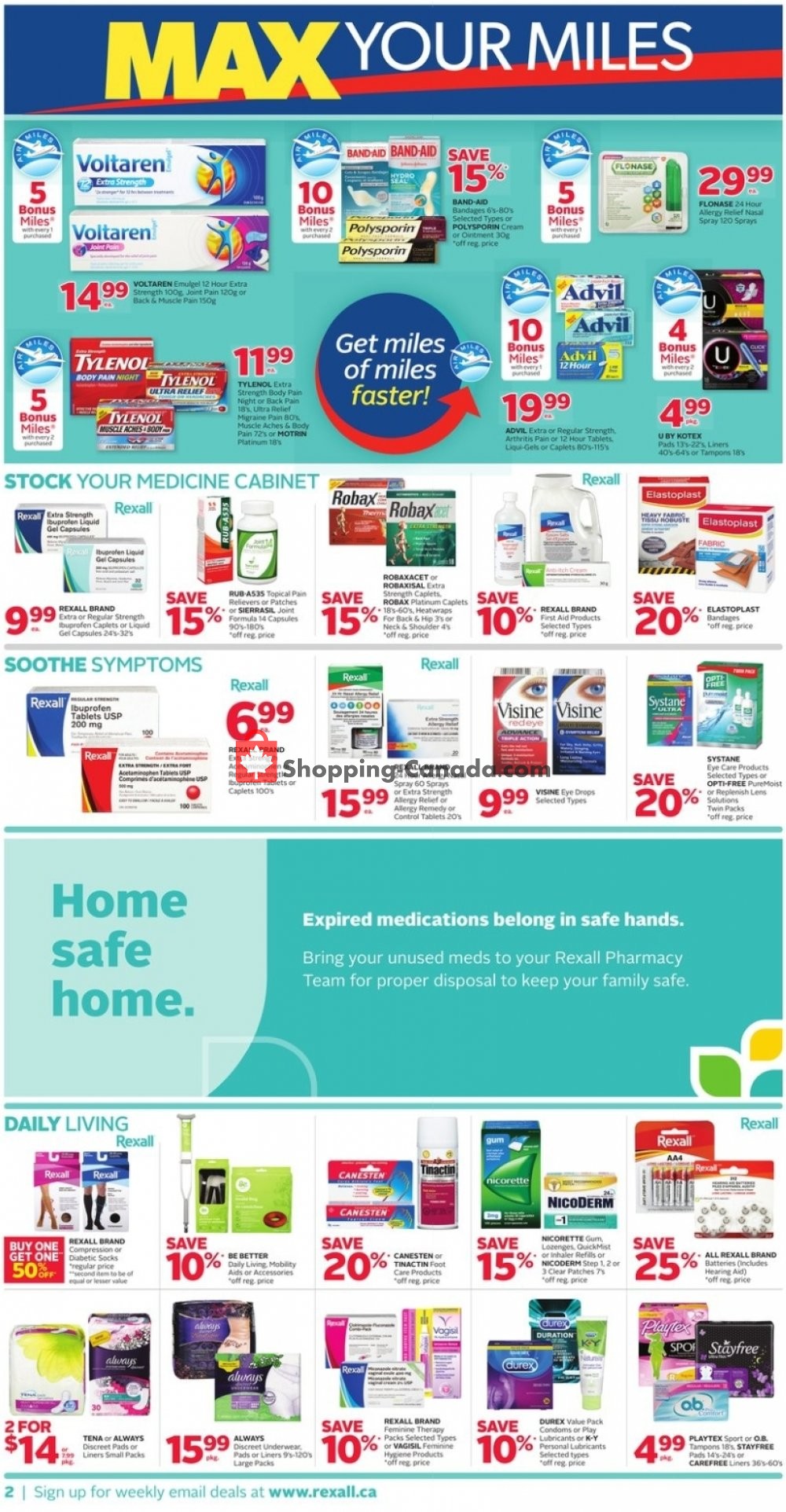 Rexall Drug Store flyer from Friday July 12, 2019 to Thursday July 18, 2019 - page 3