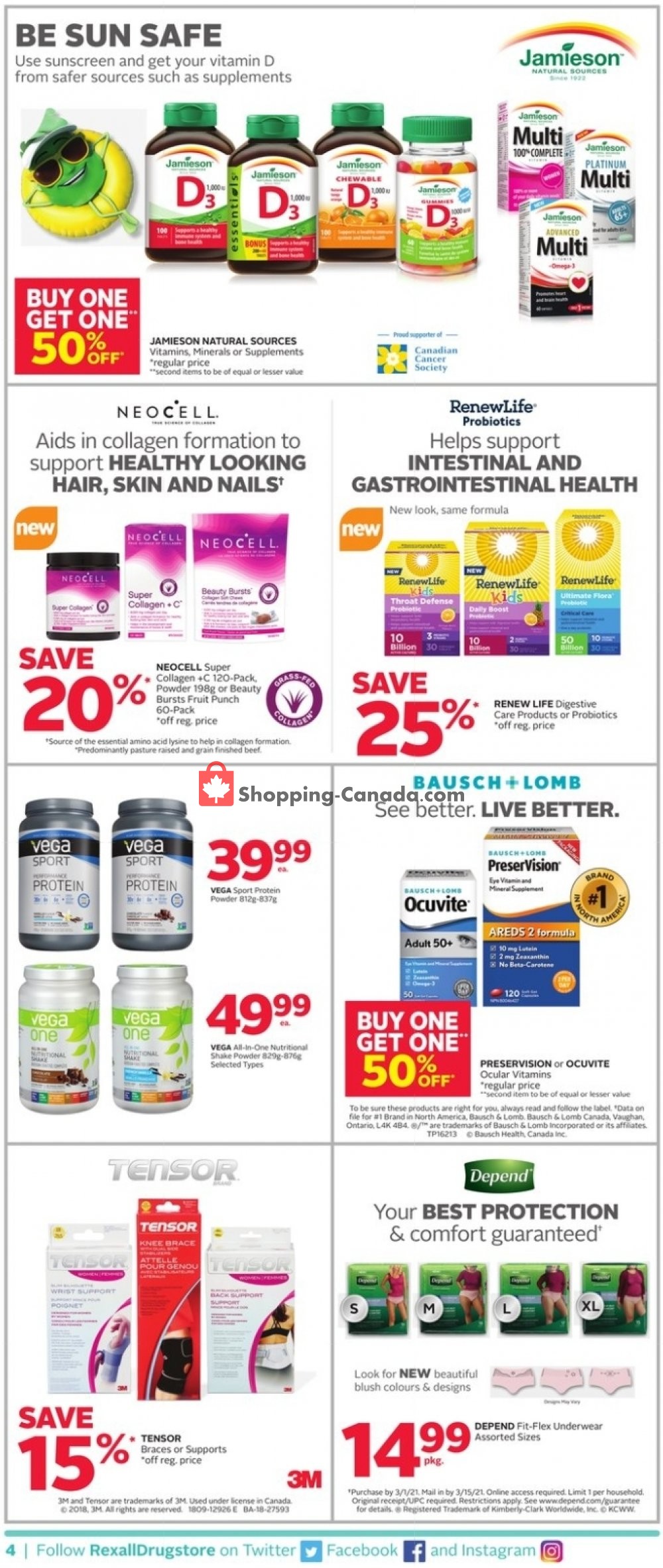 Rexall Drug Store flyer from Friday July 12, 2019 to Thursday July 18, 2019 - page 5