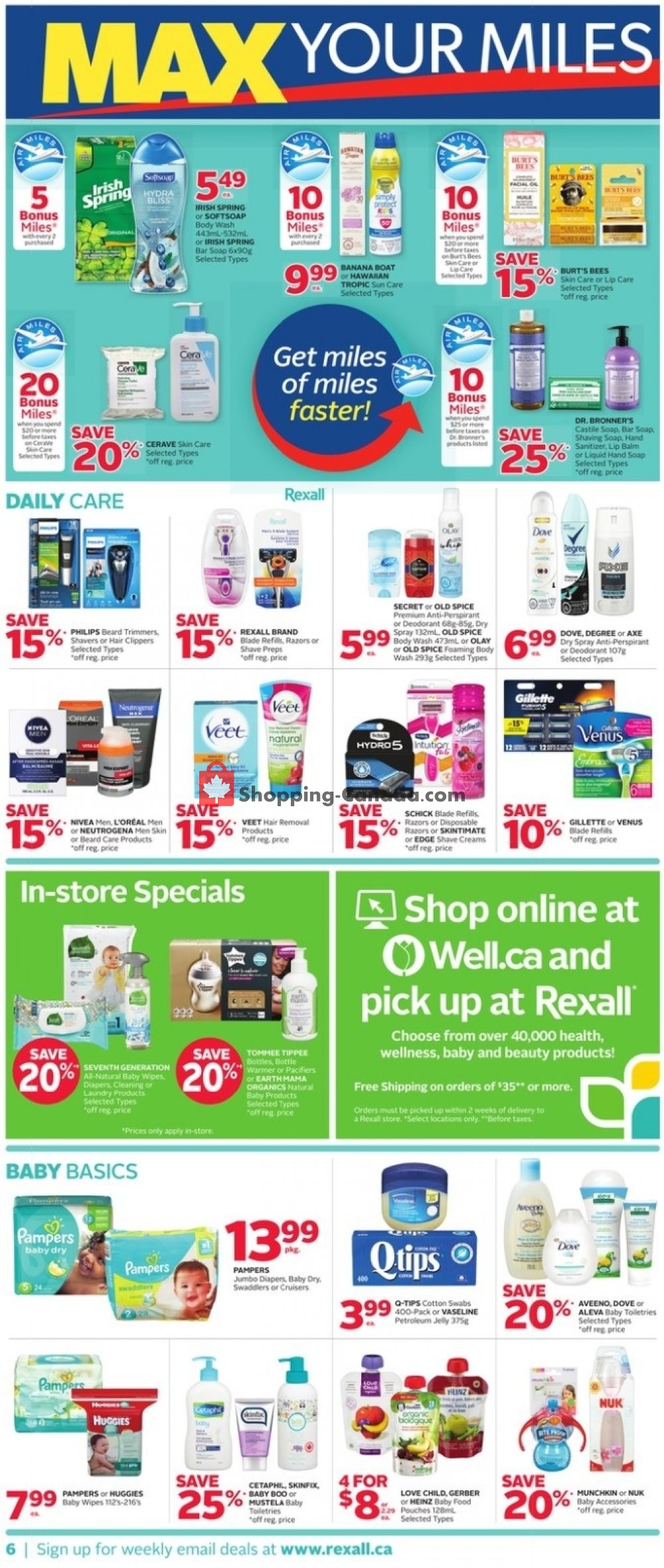 Rexall Drug Store flyer from Friday July 12, 2019 to Thursday July 18, 2019 - page 7