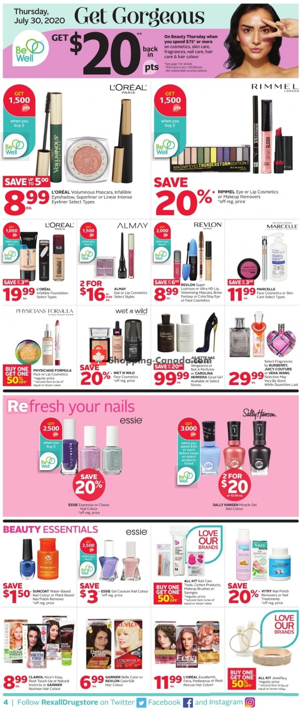 Rexall Drug Store flyer from Friday July 24, 2020 to Thursday July 30, 2020 - page 5