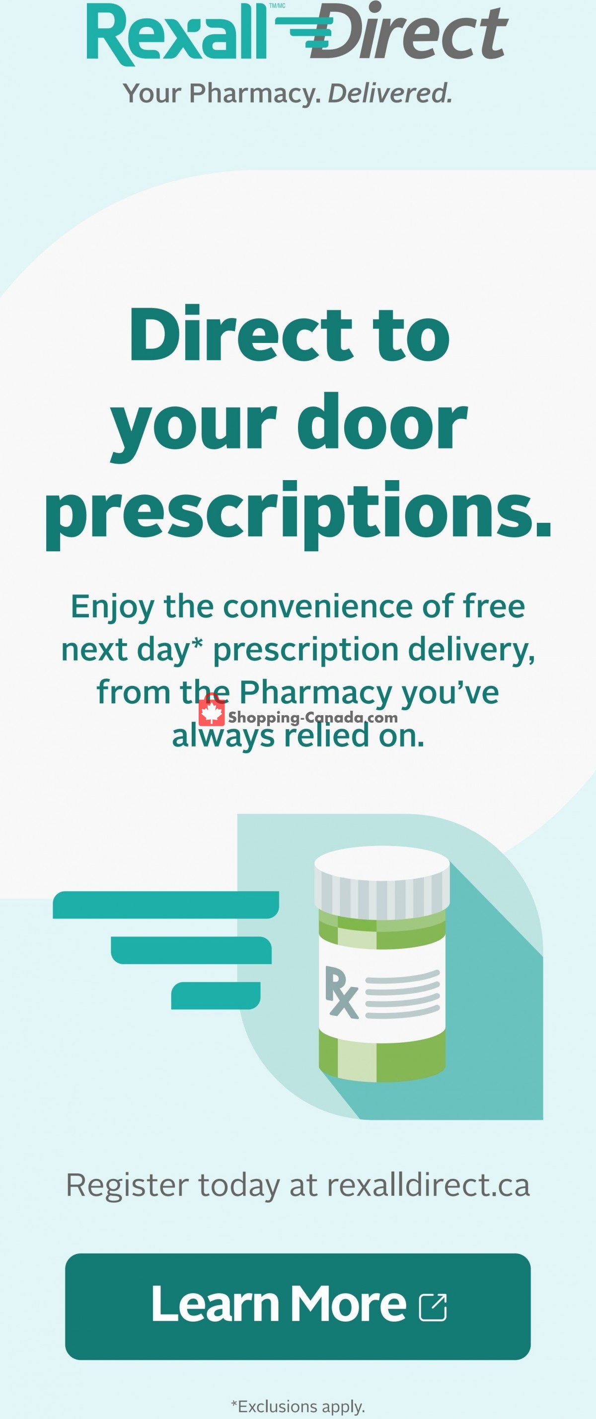 Rexall Drug Store flyer from Friday July 9, 2021 to Thursday July 15, 2021 - page 4