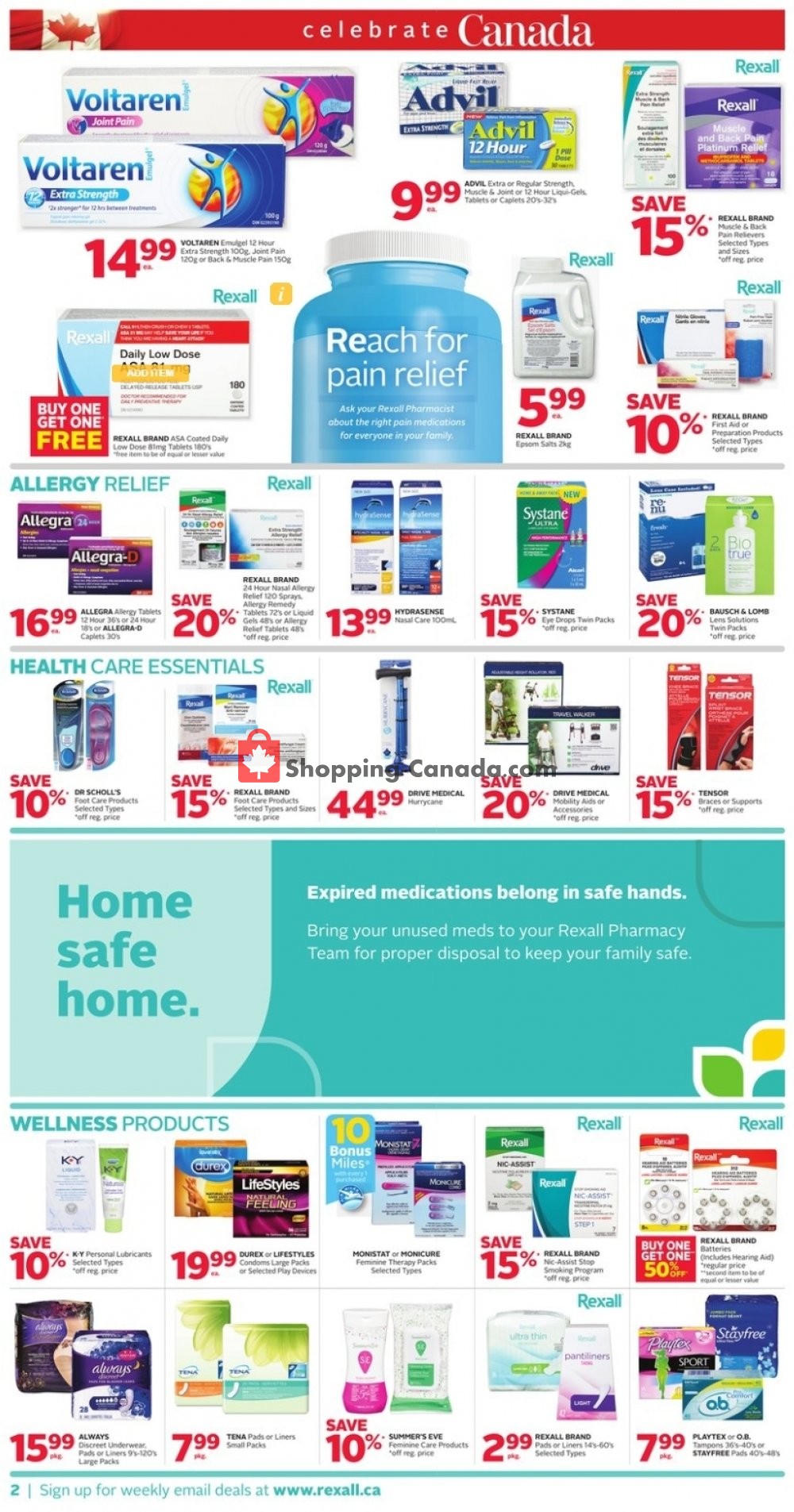 Rexall Drug Store flyer from Friday June 28, 2019 to Thursday July 4, 2019 - page 3