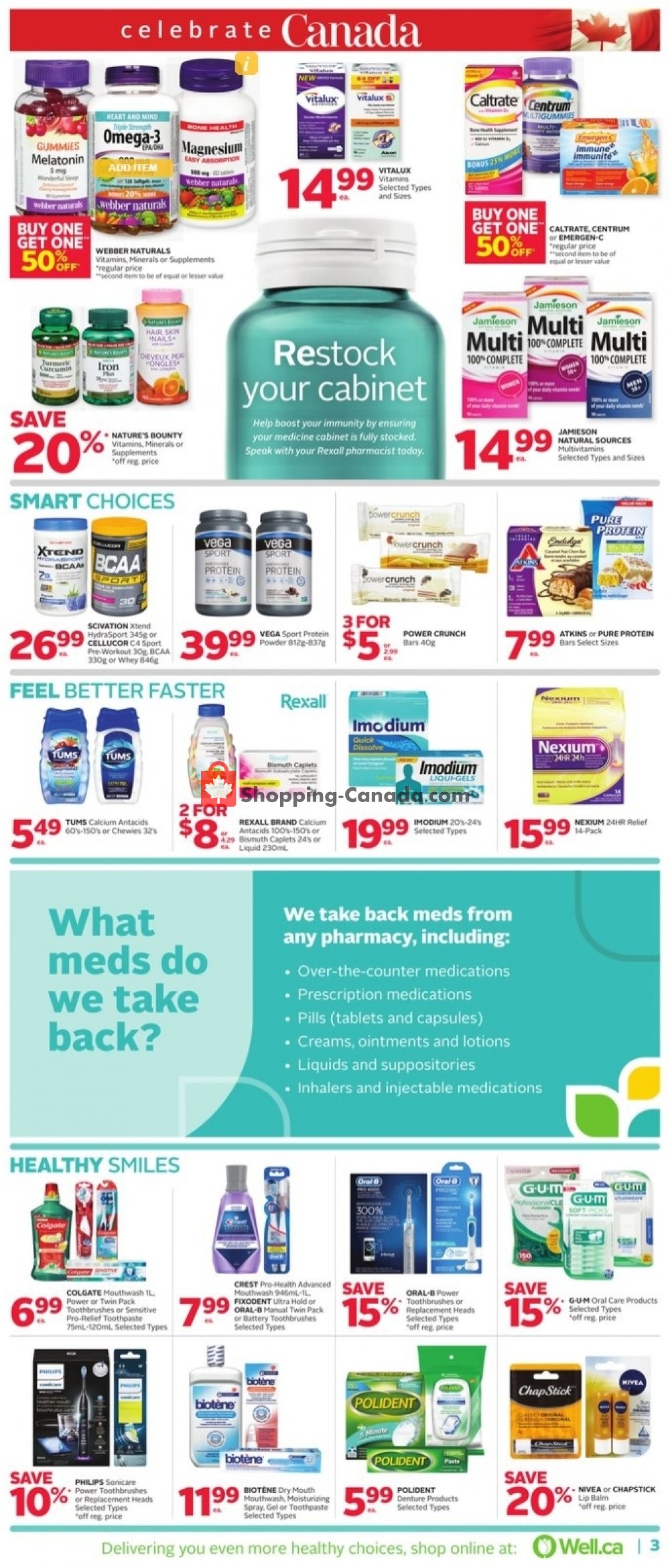 Rexall Drug Store flyer from Friday June 28, 2019 to Thursday July 4, 2019 - page 4