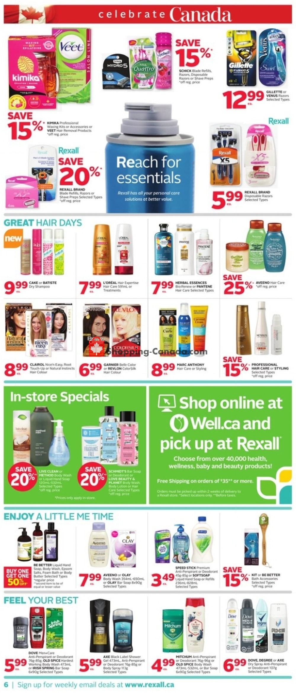Rexall Drug Store flyer from Friday June 28, 2019 to Thursday July 4, 2019 - page 7