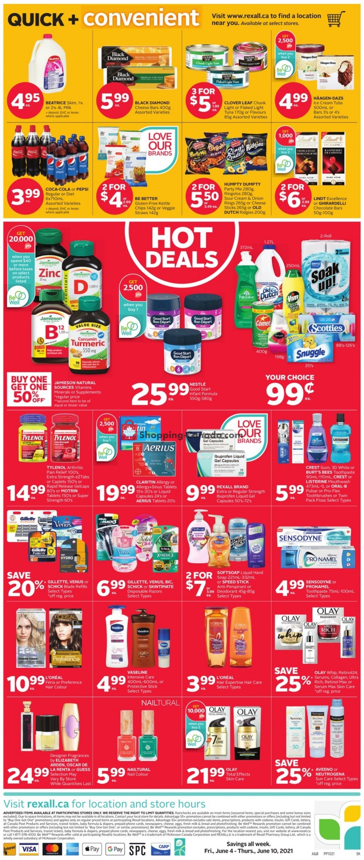 Rexall Drug Store flyer from Friday June 4, 2021 to Thursday June 10, 2021 - page 2