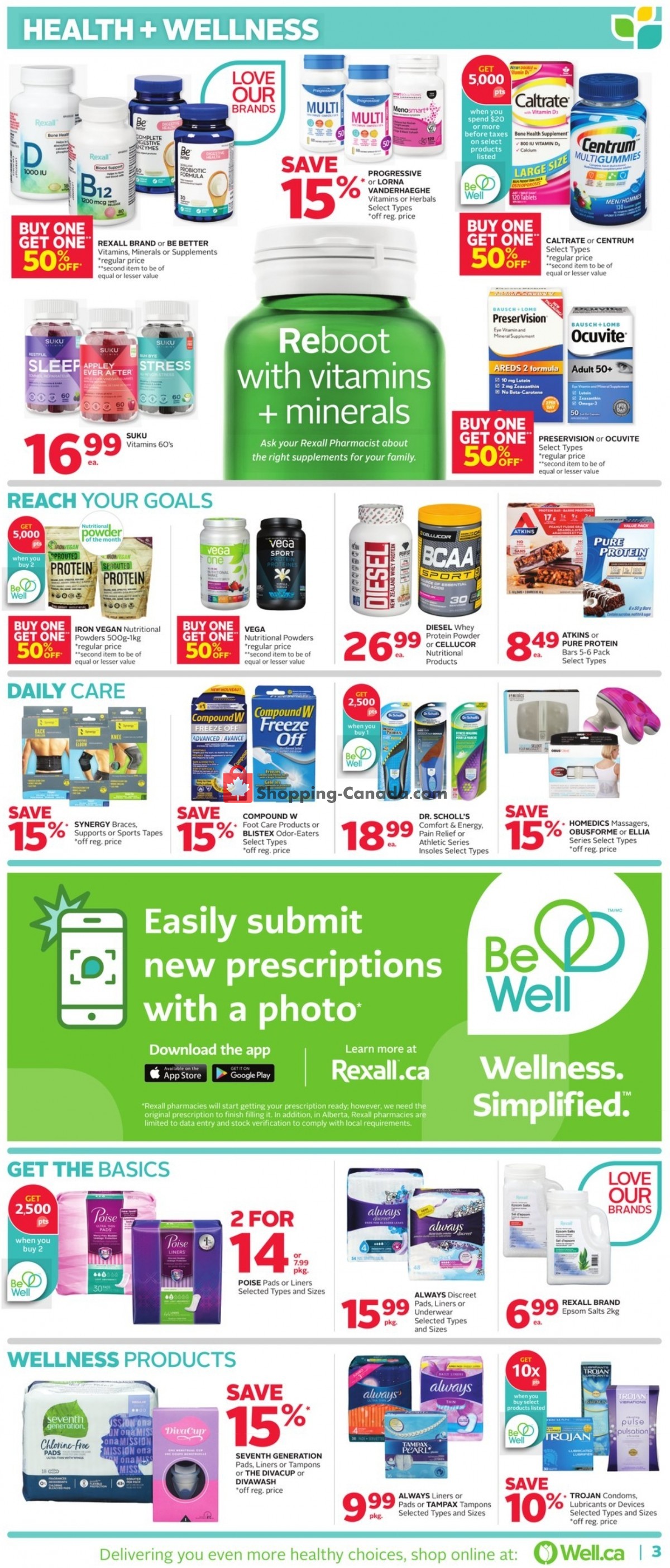 Rexall Drug Store flyer from Friday June 4, 2021 to Thursday June 10, 2021 - page 7