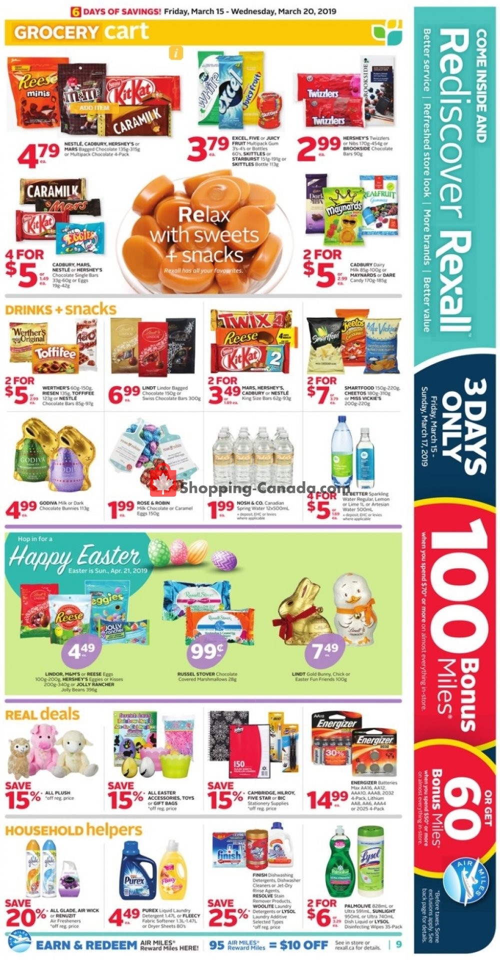 Rexall Drug Store flyer from Friday March 15, 2019 to Wednesday March 20, 2019 - page 14