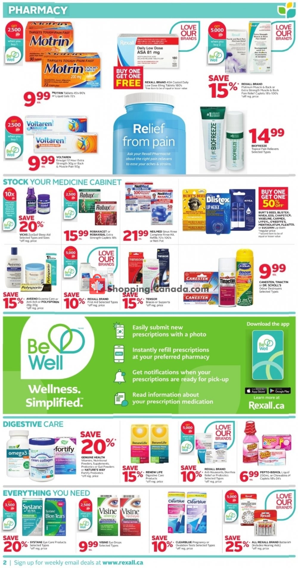 Rexall Drug Store flyer from Friday May 1, 2020 to Thursday May 7, 2020 - page 6