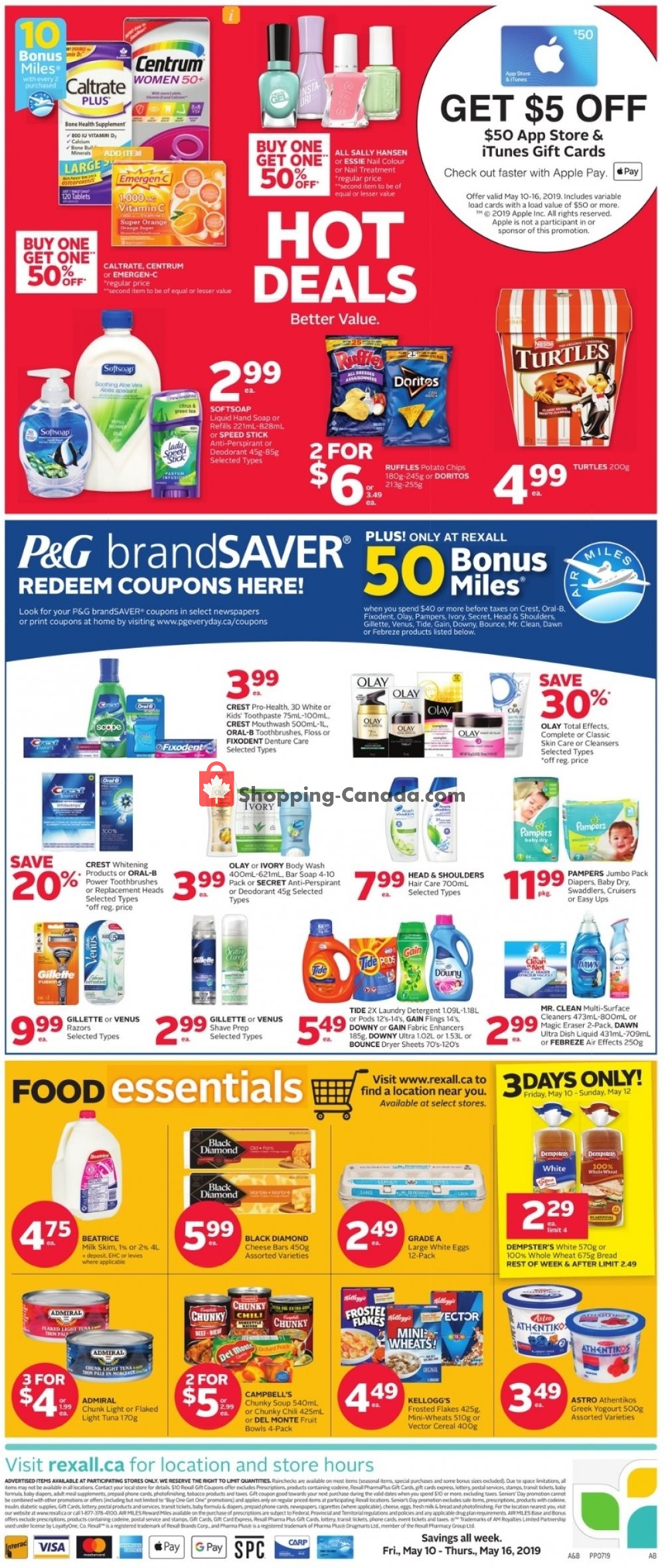 Rexall Drug Store flyer from Friday May 10, 2019 to Thursday May 16, 2019 - page 2