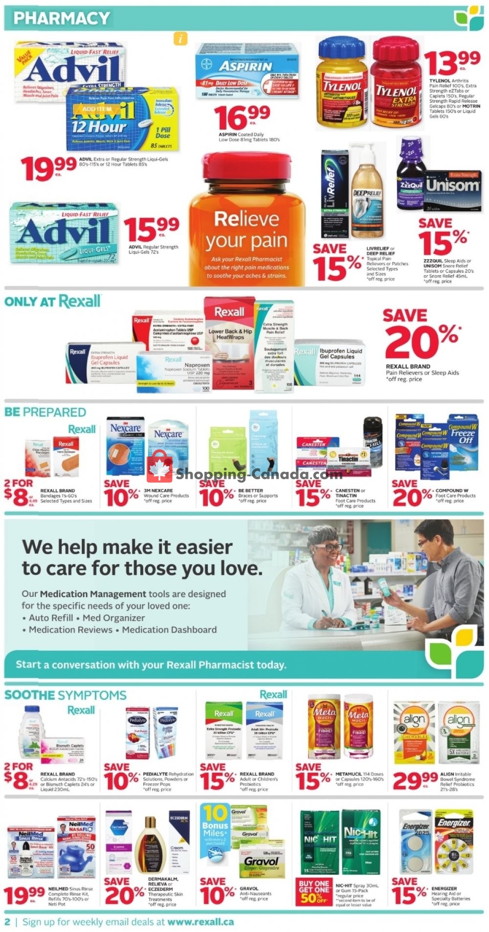 Rexall Drug Store flyer from Friday May 17, 2019 to Thursday May 23, 2019 - page 3