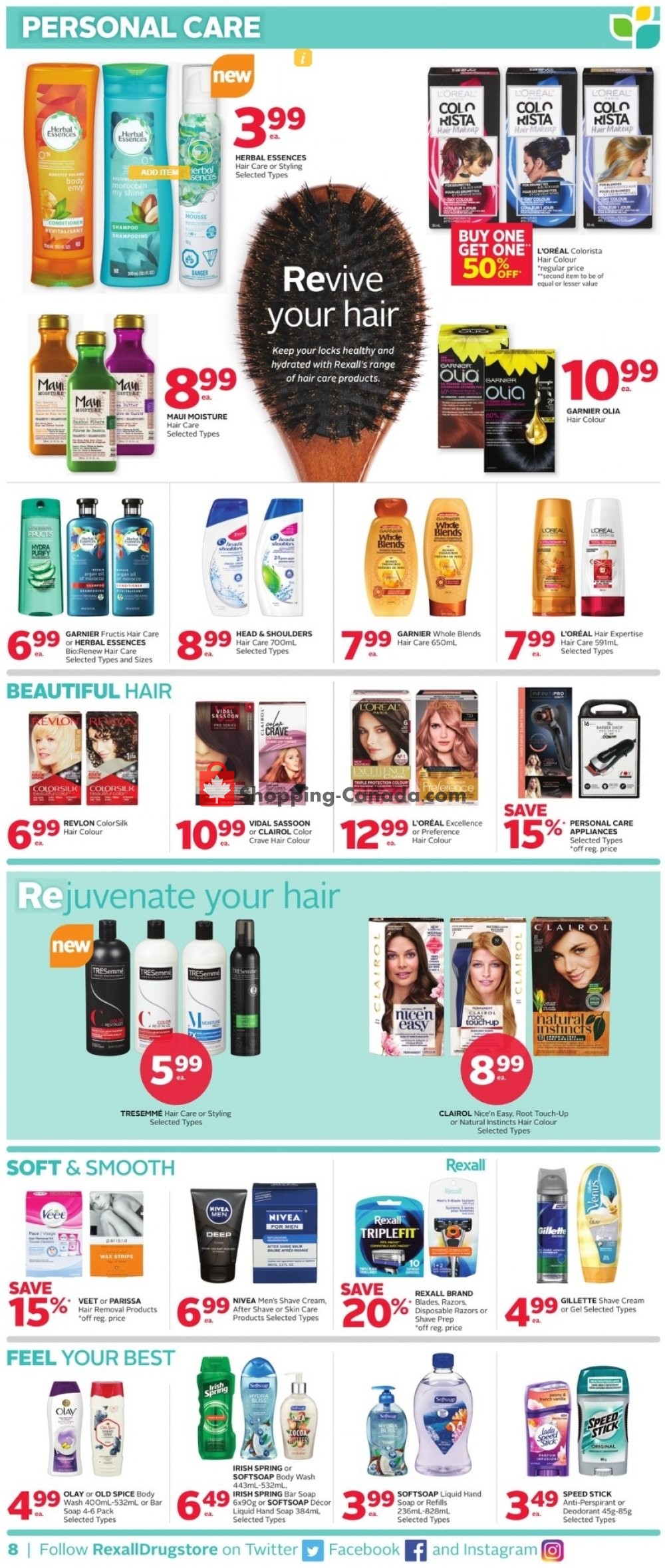 Rexall Drug Store flyer from Friday May 17, 2019 to Thursday May 23, 2019 - page 9