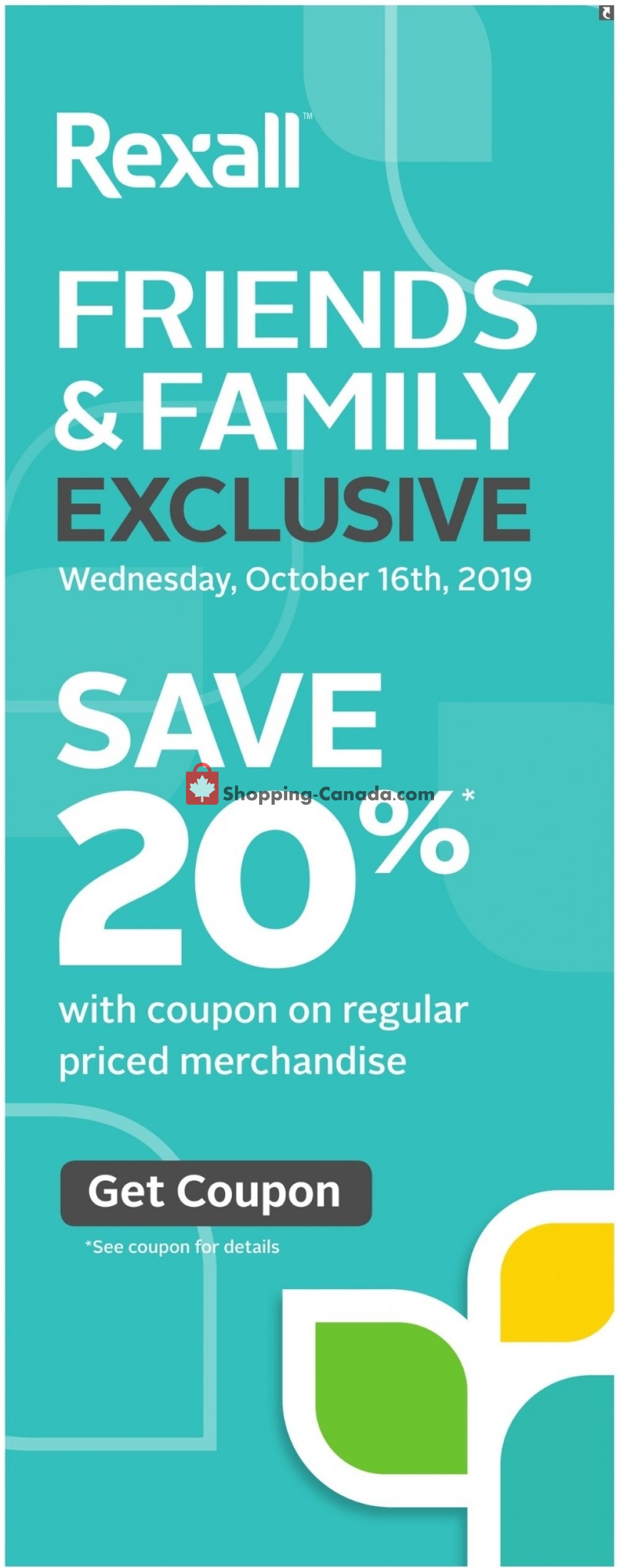 Rexall Drug Store flyer from Friday October 11, 2019 to Thursday October 17, 2019 - page 3