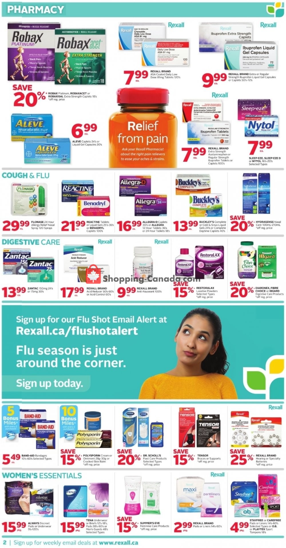Rexall Drug Store flyer from Friday September 6, 2019 to Thursday September 12, 2019 - page 3