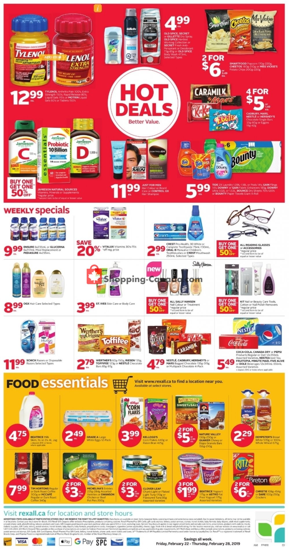 Rexall Drug Store flyer from Friday February 22, 2019 to Thursday February 28, 2019 - page 4