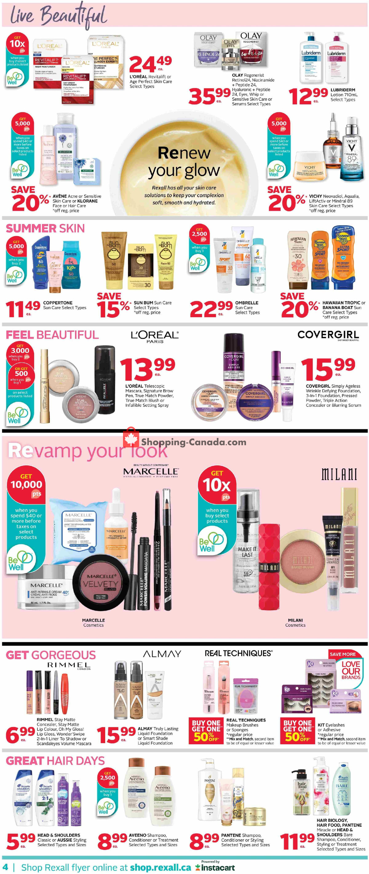 Rexall Drug Store flyer from Friday April 19, 2024 to Thursday April 25, 2024 - page 10