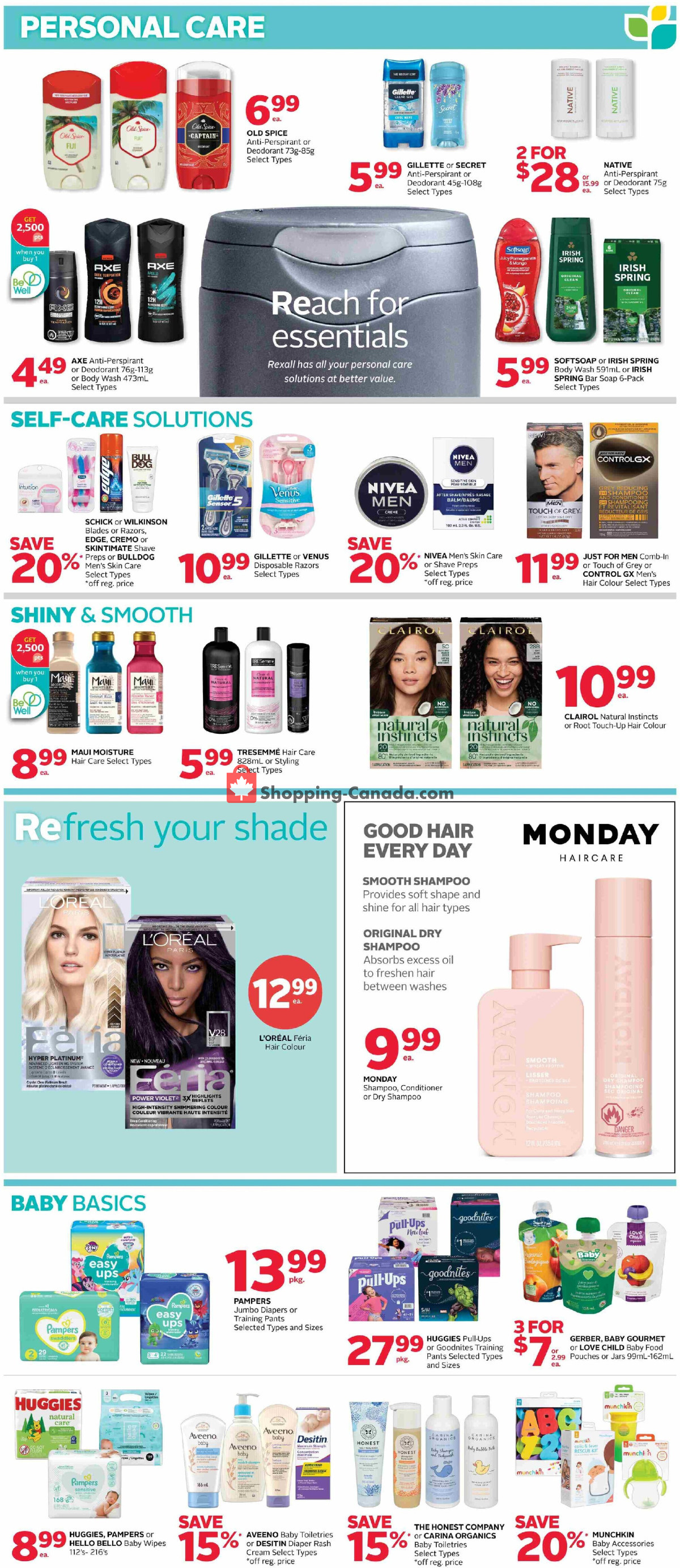 Rexall Drug Store flyer from Friday April 19, 2024 to Thursday April 25, 2024 - page 13