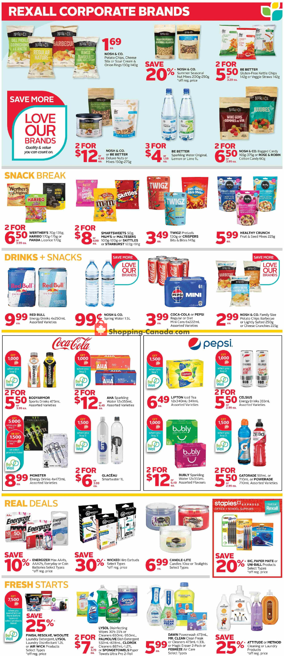 Rexall Drug Store flyer from Friday April 19, 2024 to Thursday April 25, 2024 - page 14