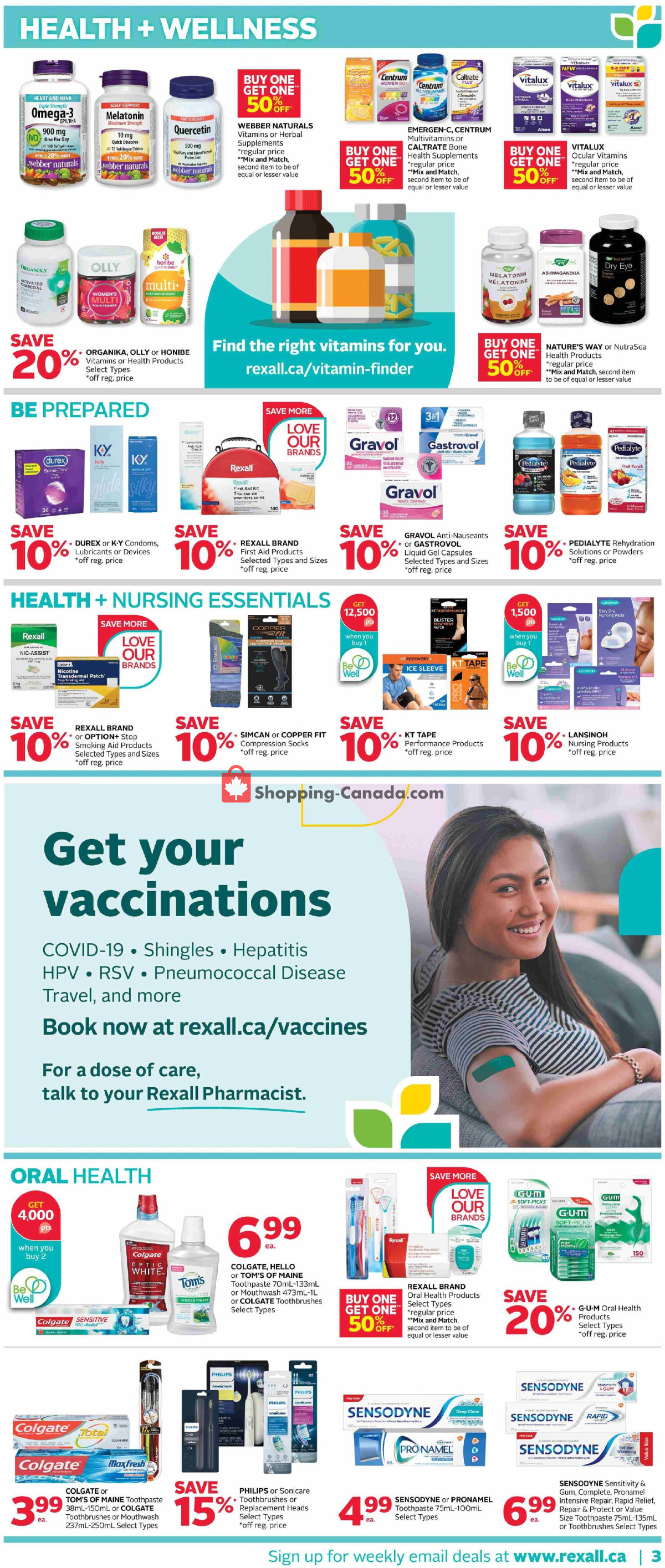 Rexall Drug Store flyer from Friday April 19, 2024 to Thursday April 25, 2024 - page 6