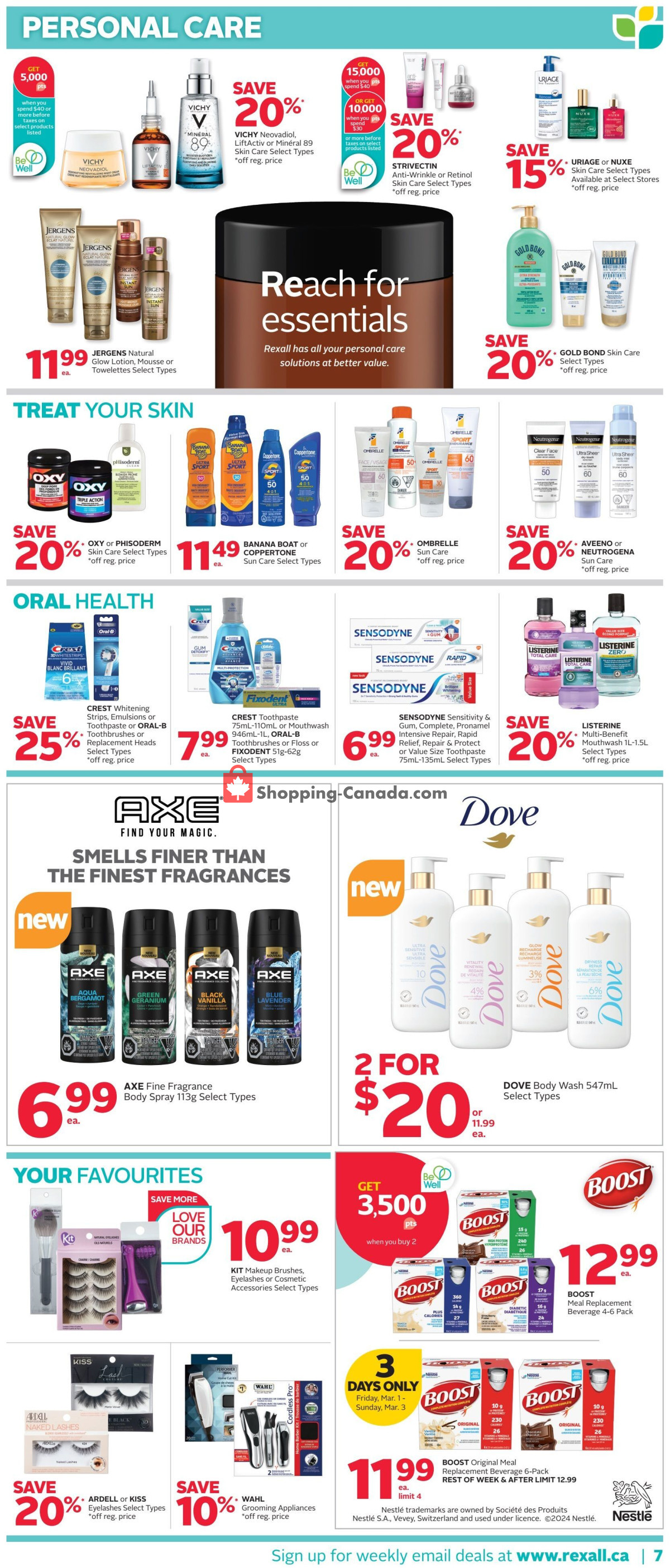 Rexall Drug Store flyer from Friday March 1, 2024 to Thursday March 7, 2024 - page 11