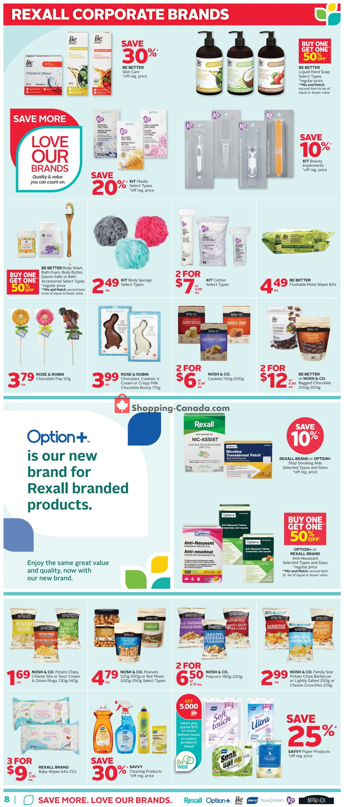 Rexall Drug Store flyer from Friday March 1, 2024 to Thursday March 7, 2024 - page 12
