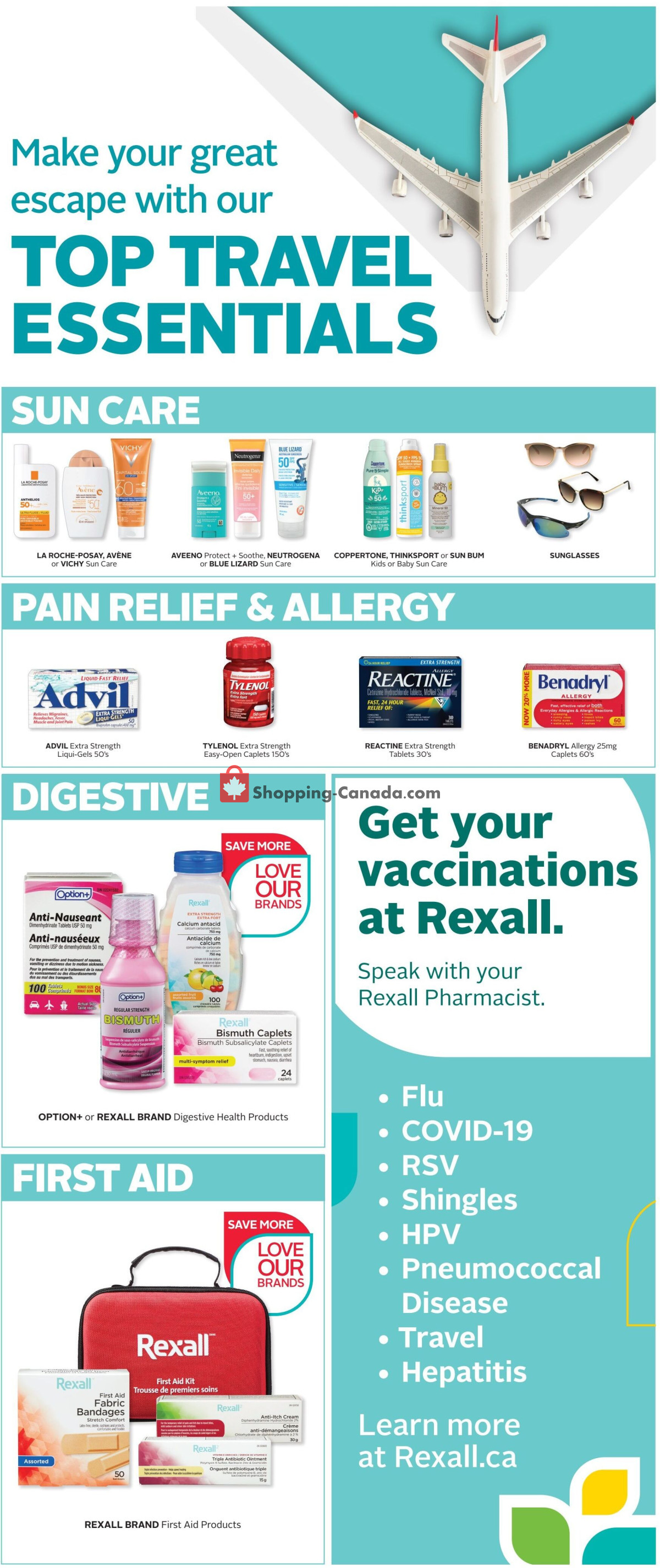 Rexall Drug Store flyer from Friday March 1, 2024 to Thursday March 7, 2024 - page 6