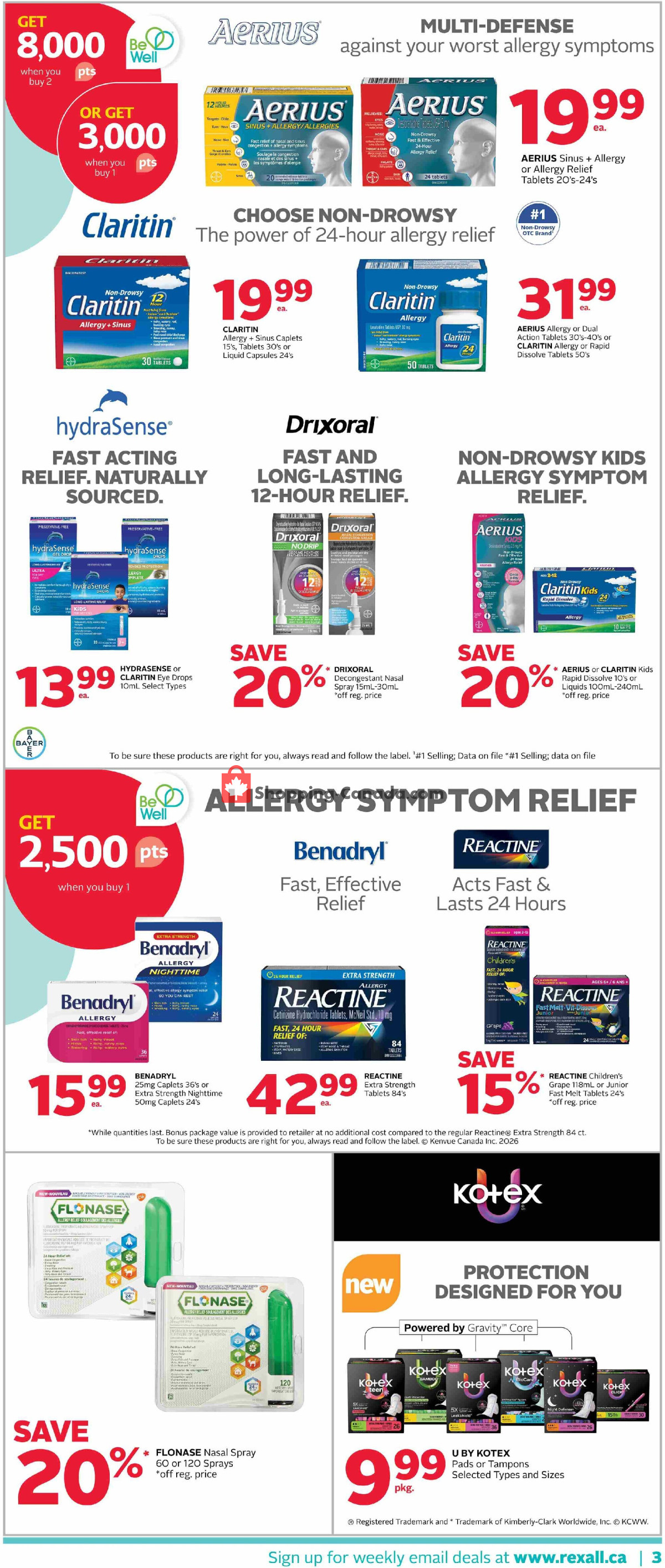 Rexall Drug Store flyer from Friday April 24, 2026 to Thursday April 30, 2026 - page 10