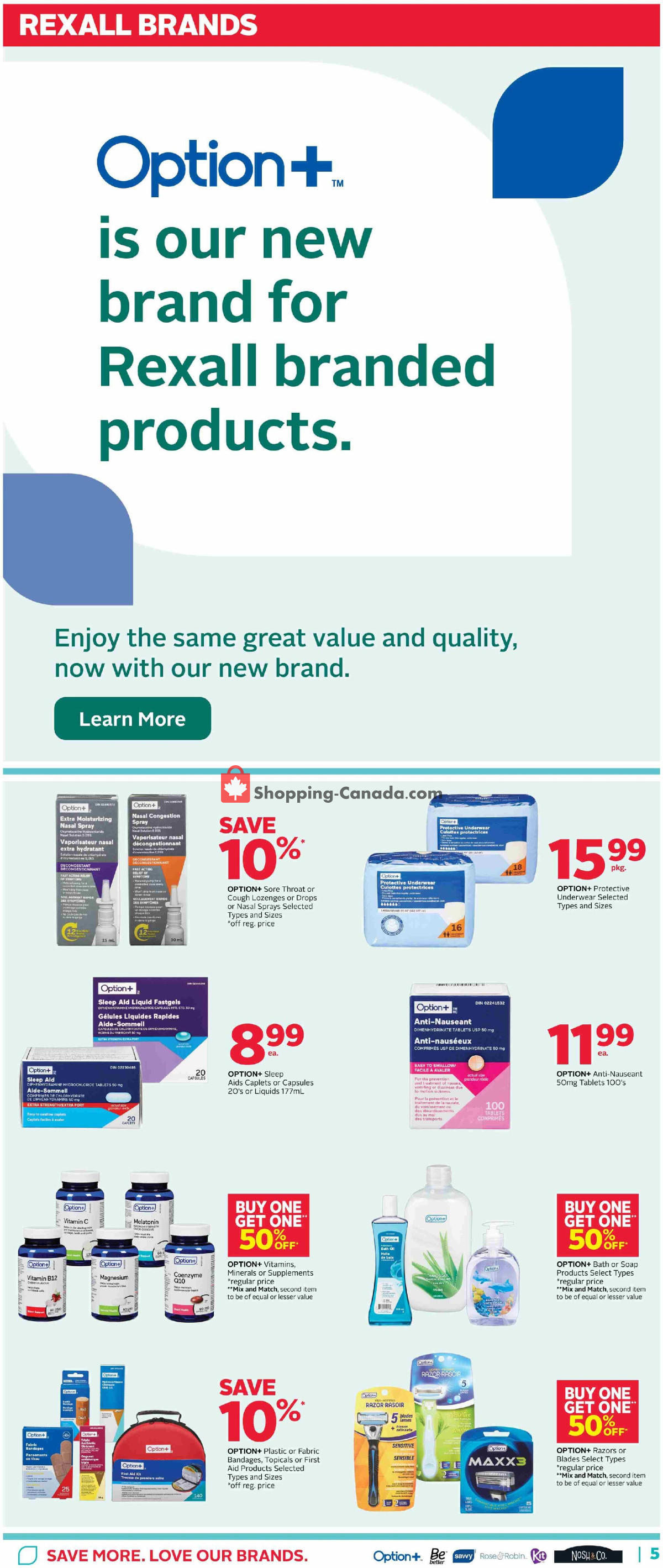 Rexall Drug Store flyer from Friday April 24, 2026 to Thursday April 30, 2026 - page 12