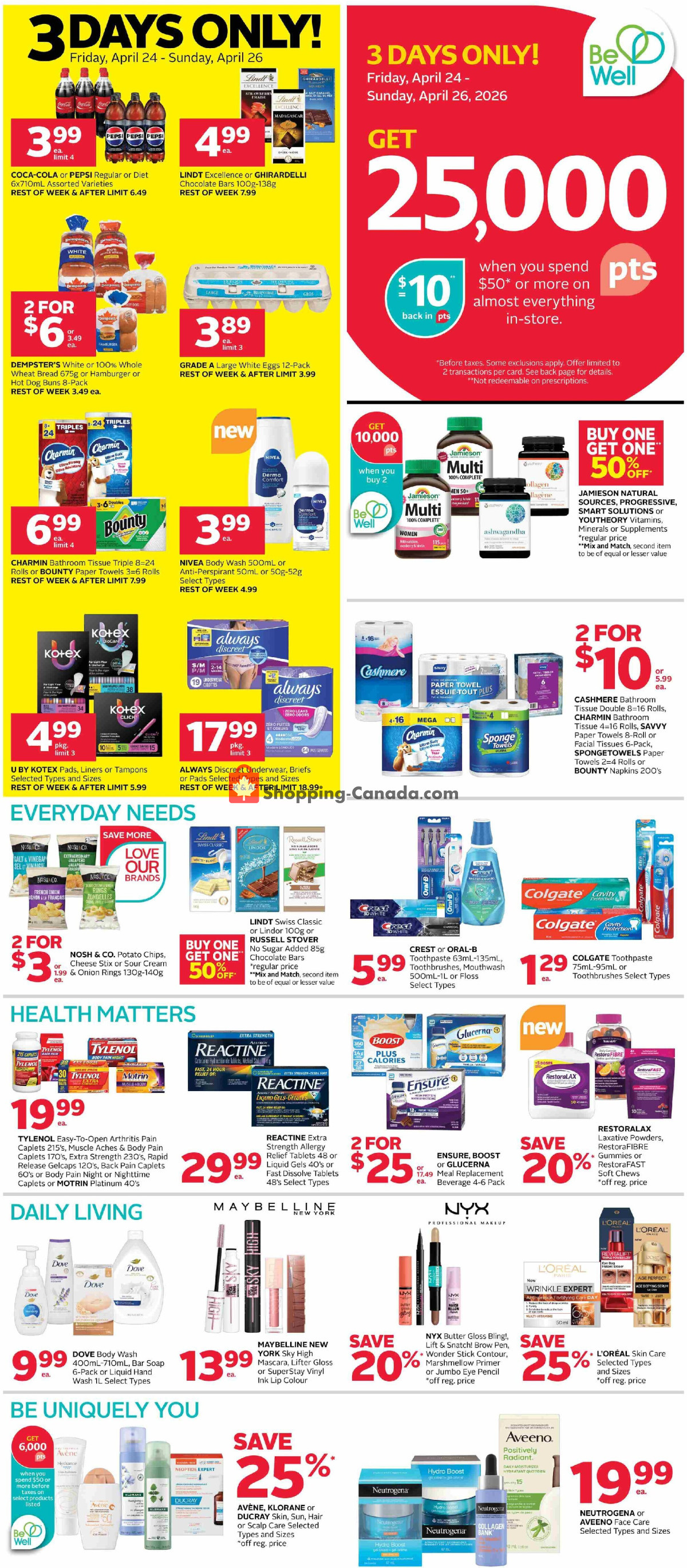 Rexall Drug Store flyer from Friday April 24, 2026 to Thursday April 30, 2026 - page 2