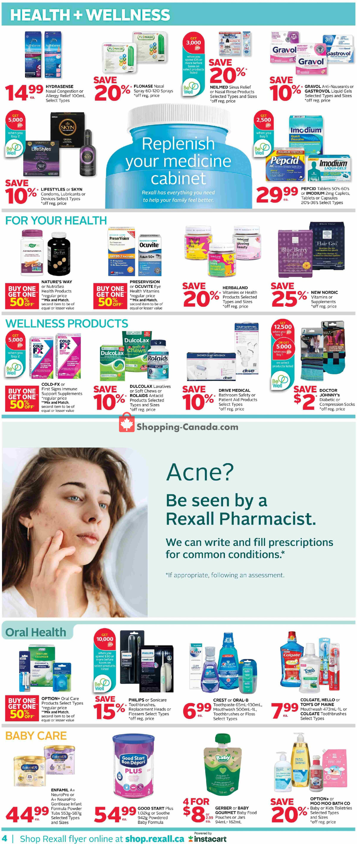 Rexall Drug Store flyer from Friday August 14, 2026 to Thursday August 20, 2026 - page 13