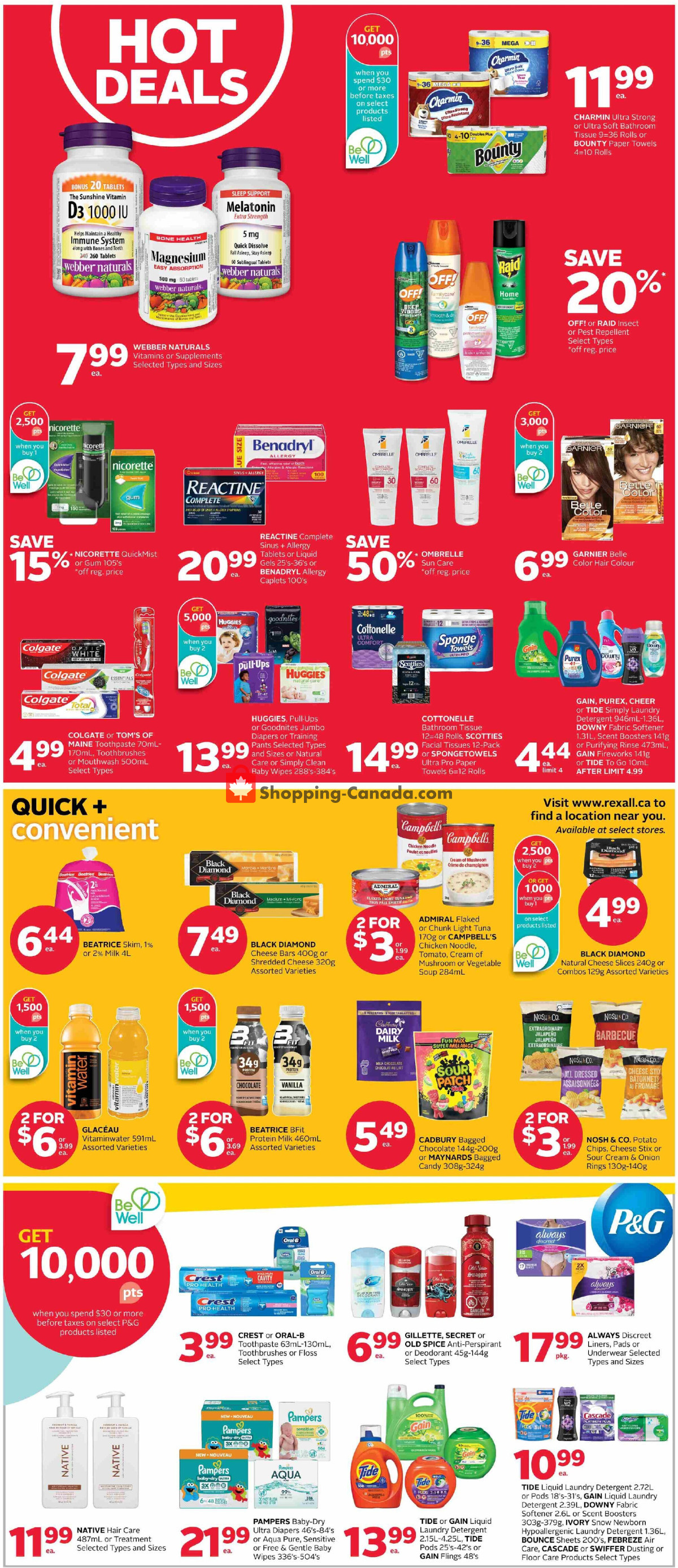 Rexall Drug Store flyer from Friday August 14, 2026 to Thursday August 20, 2026 - page 5