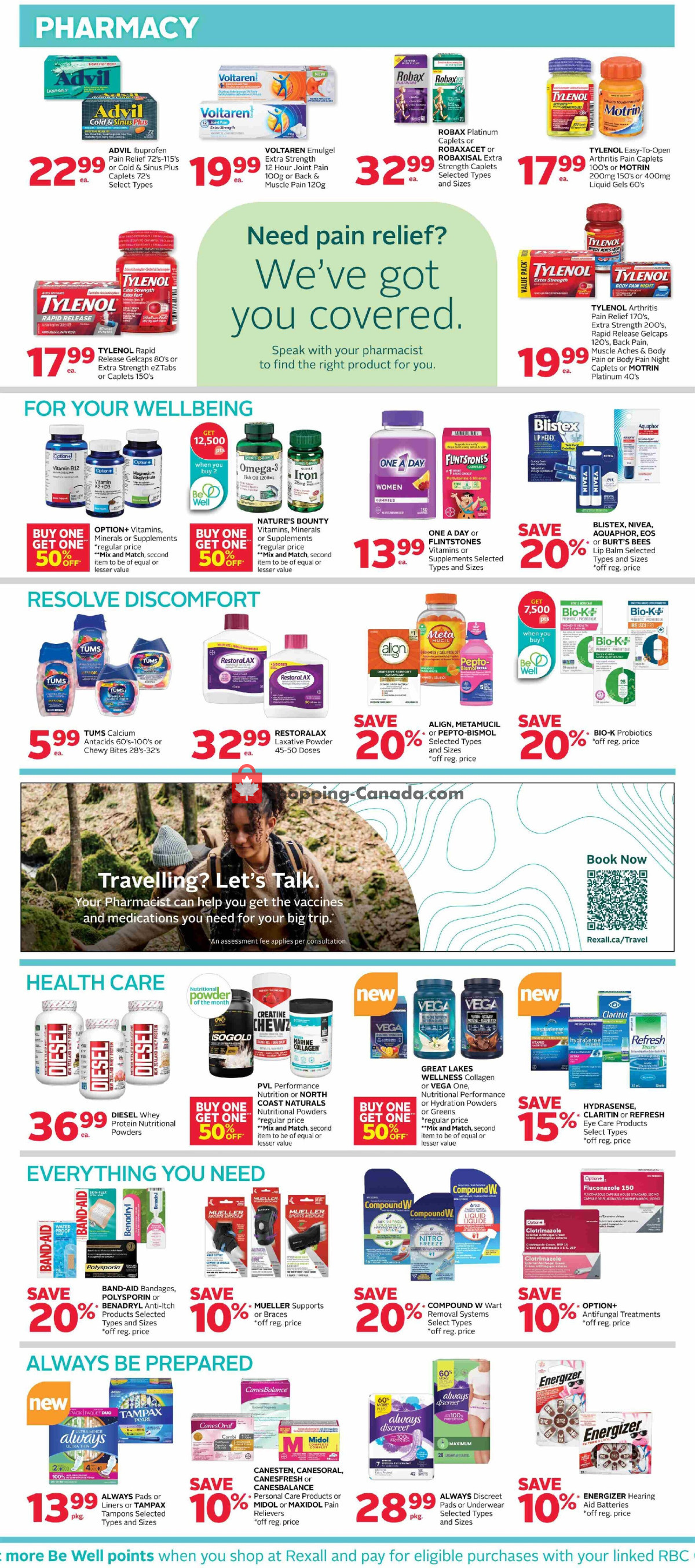 Rexall Drug Store flyer from Friday August 14, 2026 to Thursday August 20, 2026 - page 7