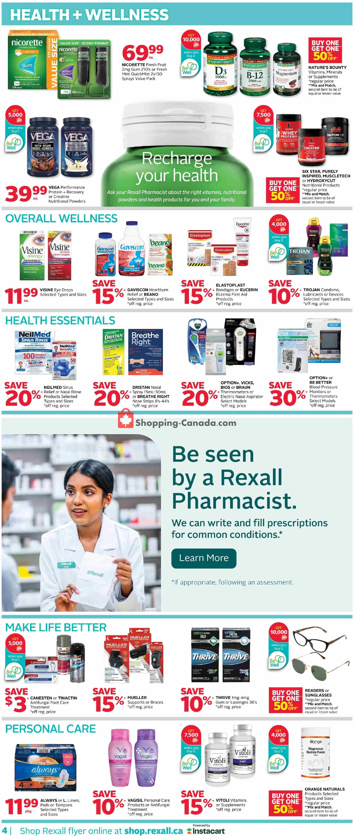 Rexall Drug Store flyer from Friday August 21, 2026 to Thursday August 27, 2026 - page 12