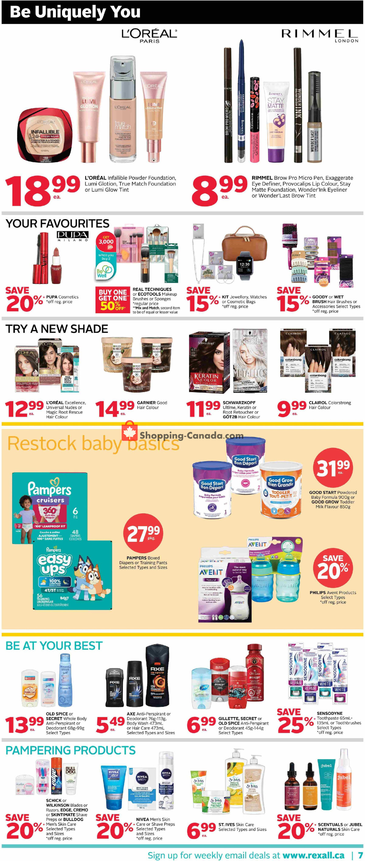 Rexall Drug Store flyer from Friday August 21, 2026 to Thursday August 27, 2026 - page 16