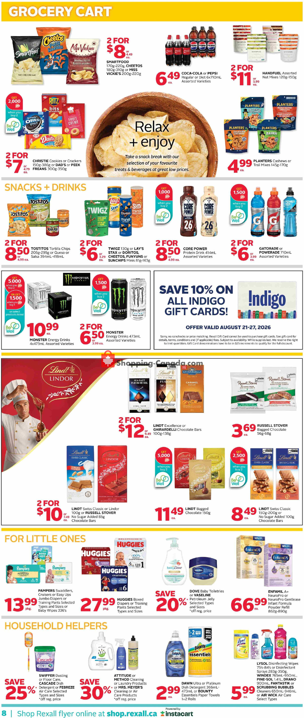 Rexall Drug Store flyer from Friday August 21, 2026 to Thursday August 27, 2026 - page 17