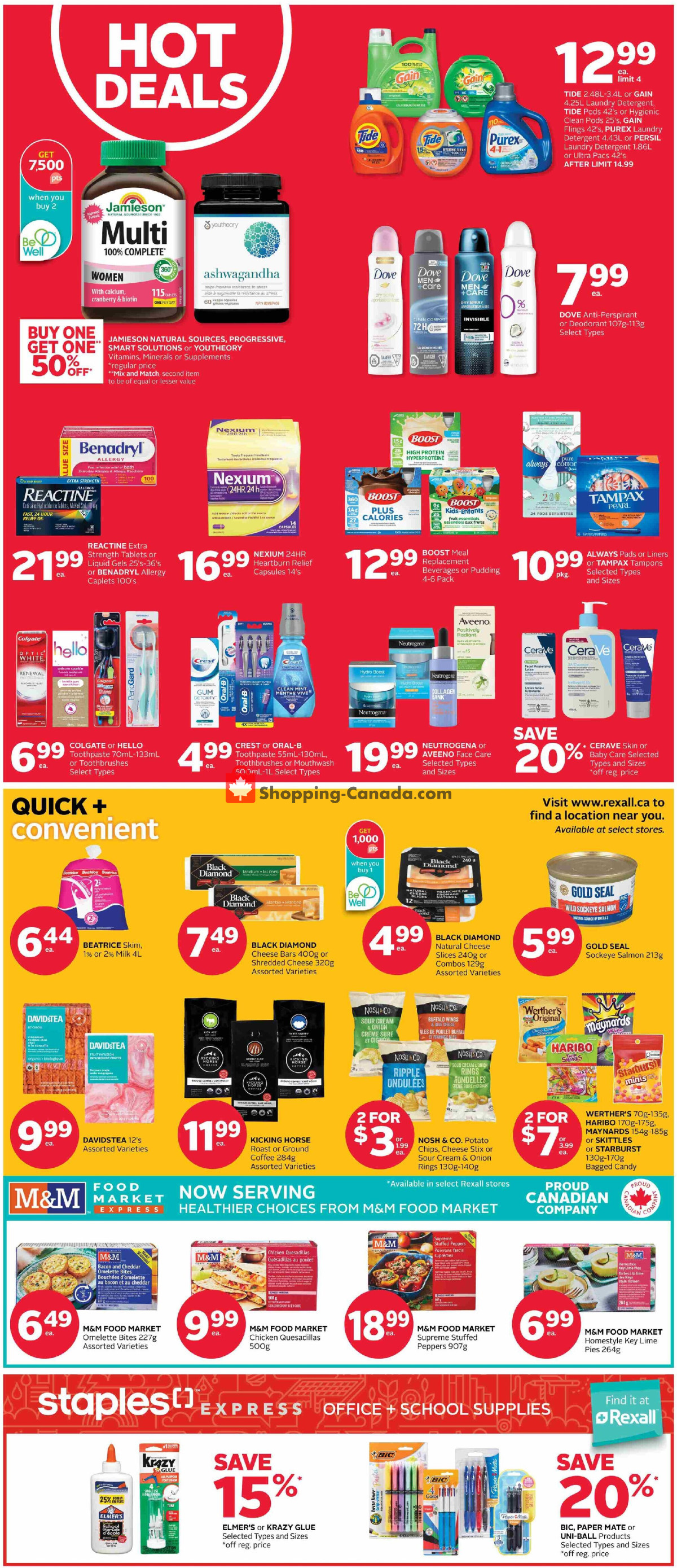 Rexall Drug Store flyer from Friday August 21, 2026 to Thursday August 27, 2026 - page 5