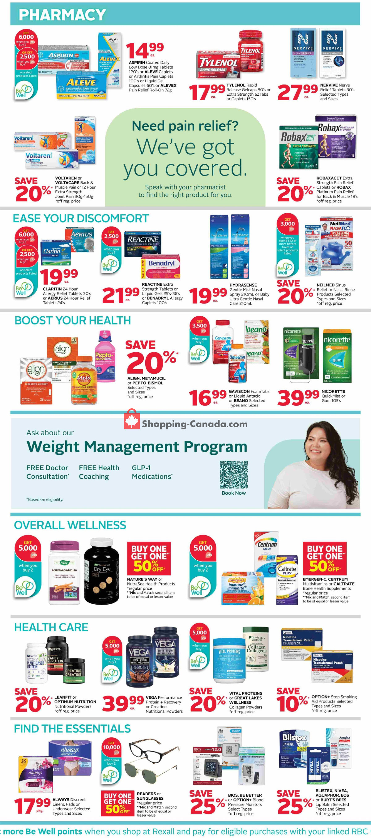 Rexall Drug Store flyer from Friday August 28, 2026 to Thursday September 3, 2026 - page 10